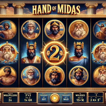 Pragmatic Play Ra Mắt Hand of Midas 2 – Slot Độc Đáo Với Tính Năng Wilds Đa Dạng và Free Spins