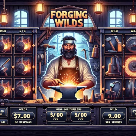 Giới thiệu Slot Game Mới “Forging Wilds” từ Pragmatic Play – Sự Kết Hợp của Handcrafted Wilds và Multipliers